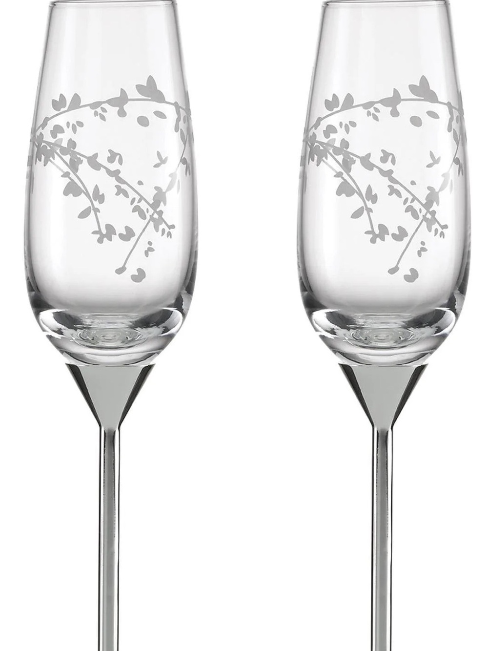 Kate Spade Set of 2 Gardner Street Toasting Flutes-NWT